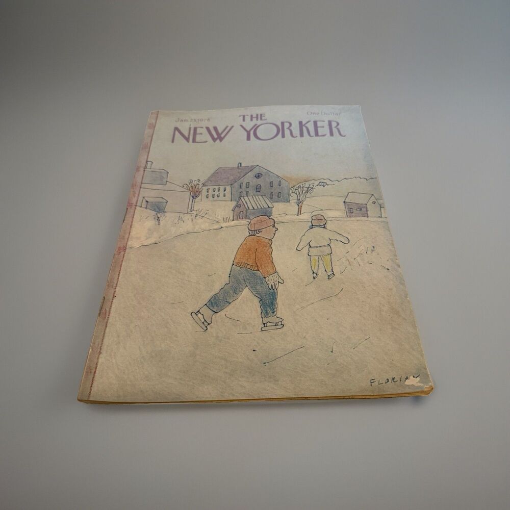 Vintage The New Yorker Actual Magazine January 23, 1978